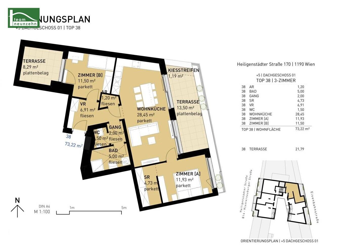 URBAN HOMES 170 – First occupancy in Döbling near vineyards and U4