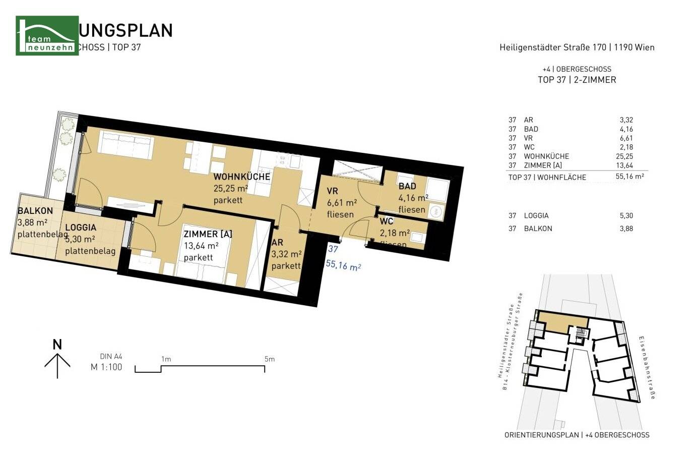 URBAN HOMES 170 – First occupancy in Döbling near vineyards and U4