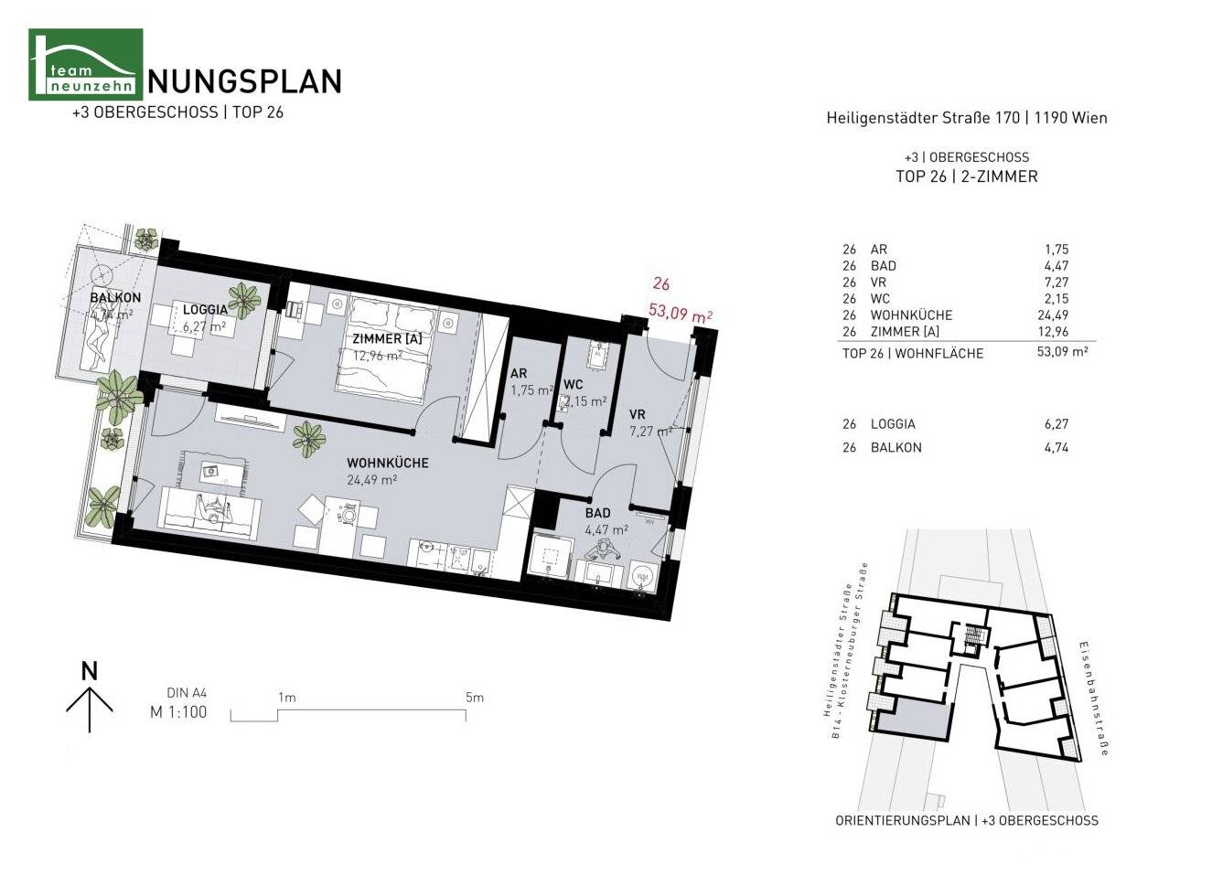 URBAN HOMES 170 – First occupancy in Döbling near vineyards &amp; U4