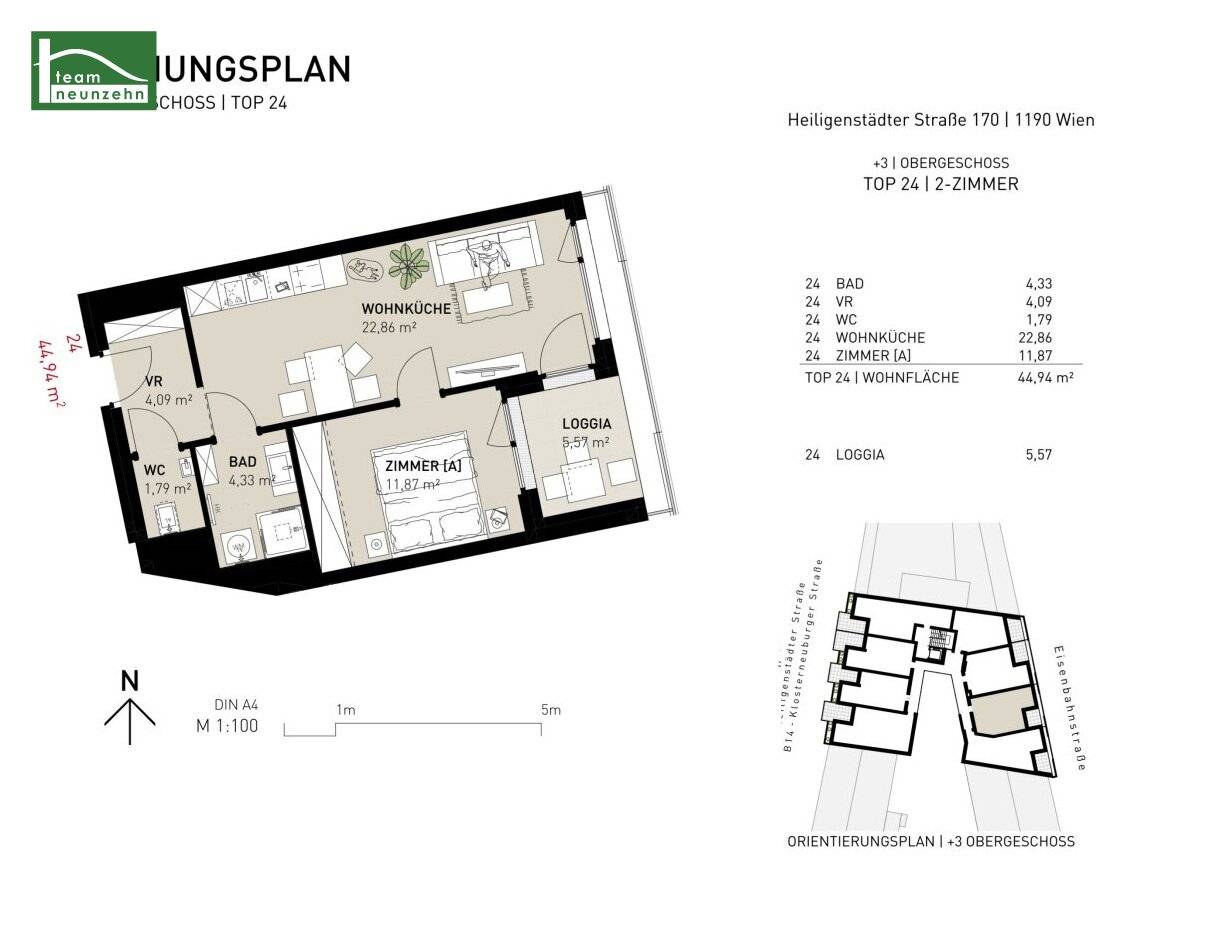 URBAN HOMES 170 – First occupancy in Döbling near vineyards &amp; U4