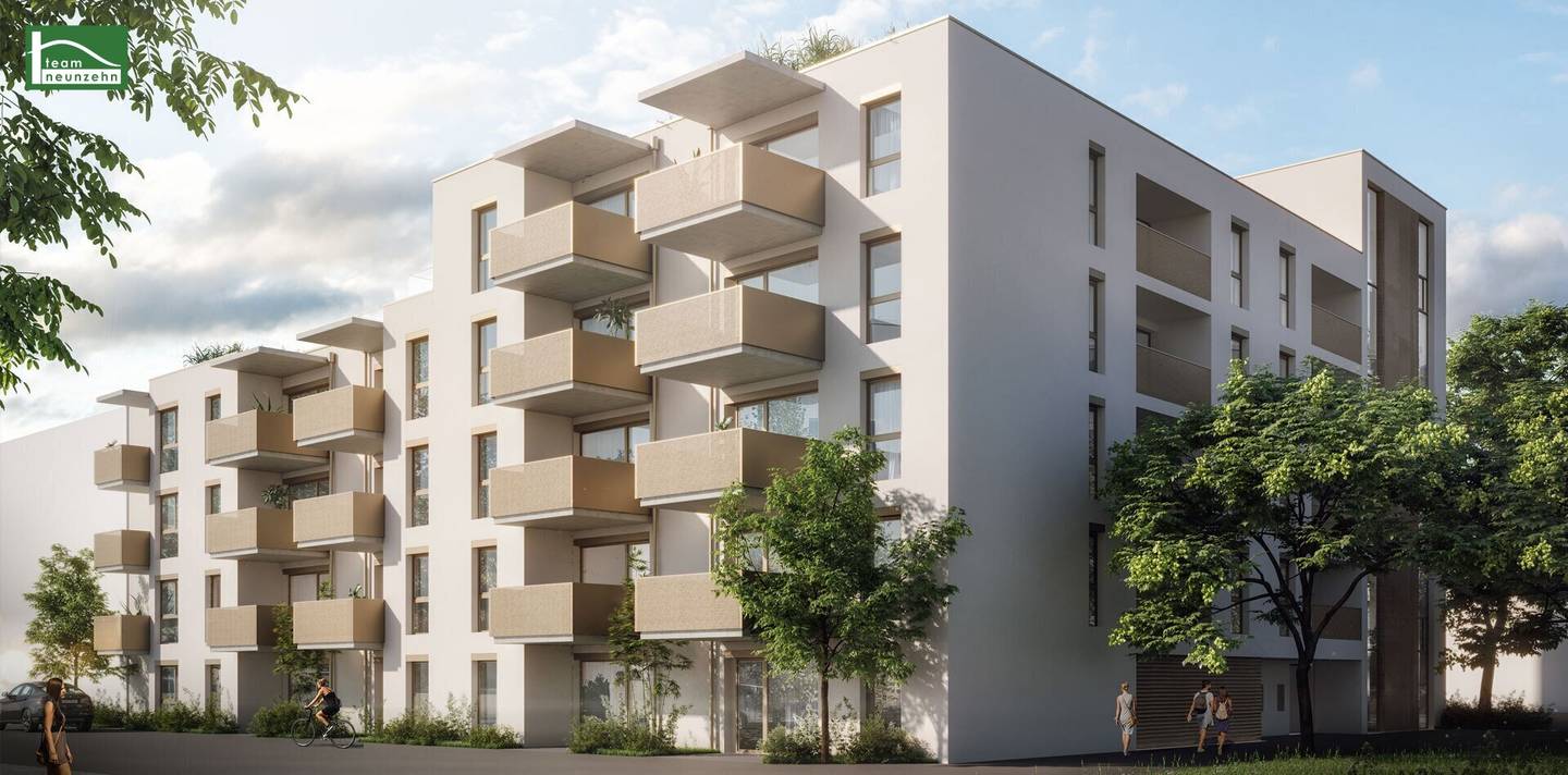 ALTE DONAU LIVING – Your dream first occupancy near Kagran and Alte Donau