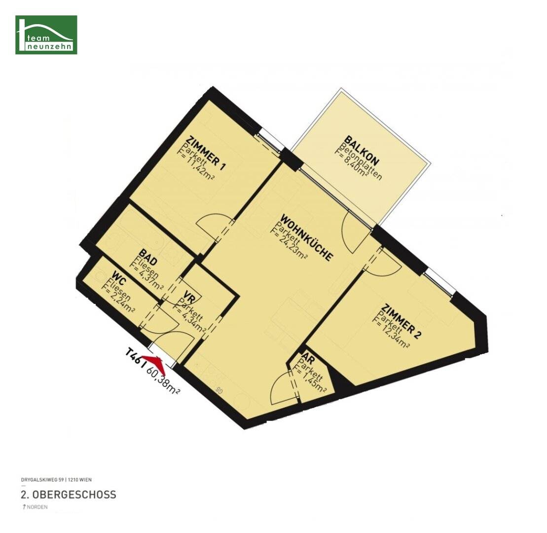 ALTE DONAU LIVING – Your dream first occupancy near Kagran and Alte Donau