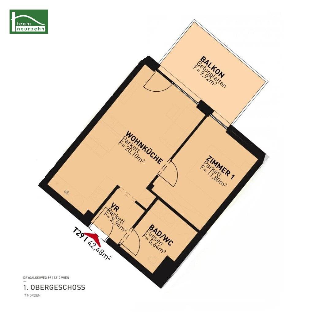 ALTE DONAU LIVING – Your dream first occupancy near Kagran and Alte Donau