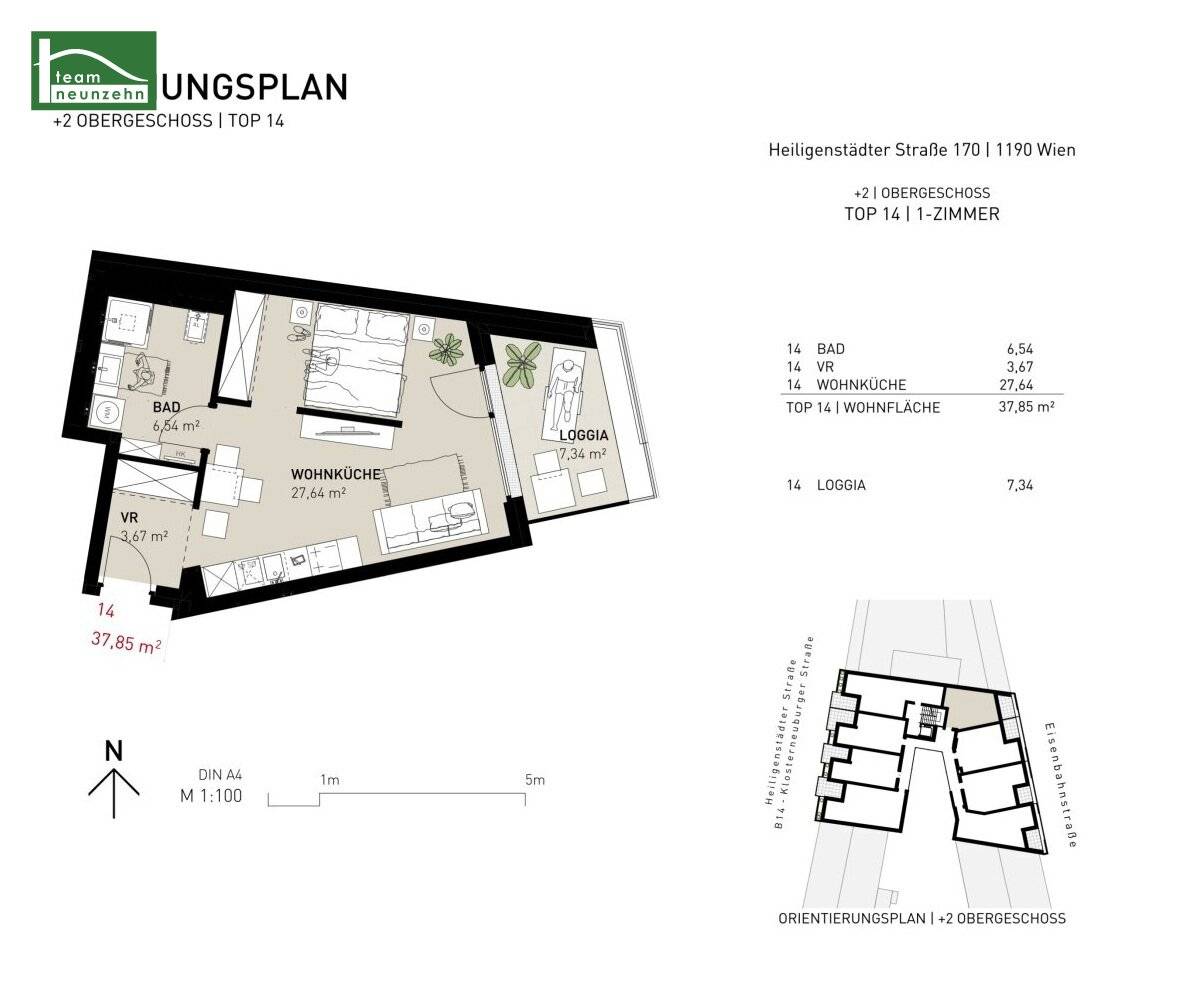 URBAN HOMES 170 – First occupancy in Döbling near the vineyards and U4