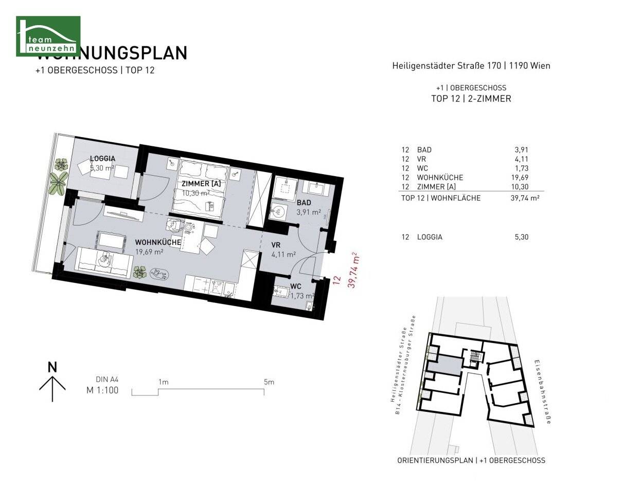 URBAN HOMES 170: First occupancy in Döbling near vineyards and U4