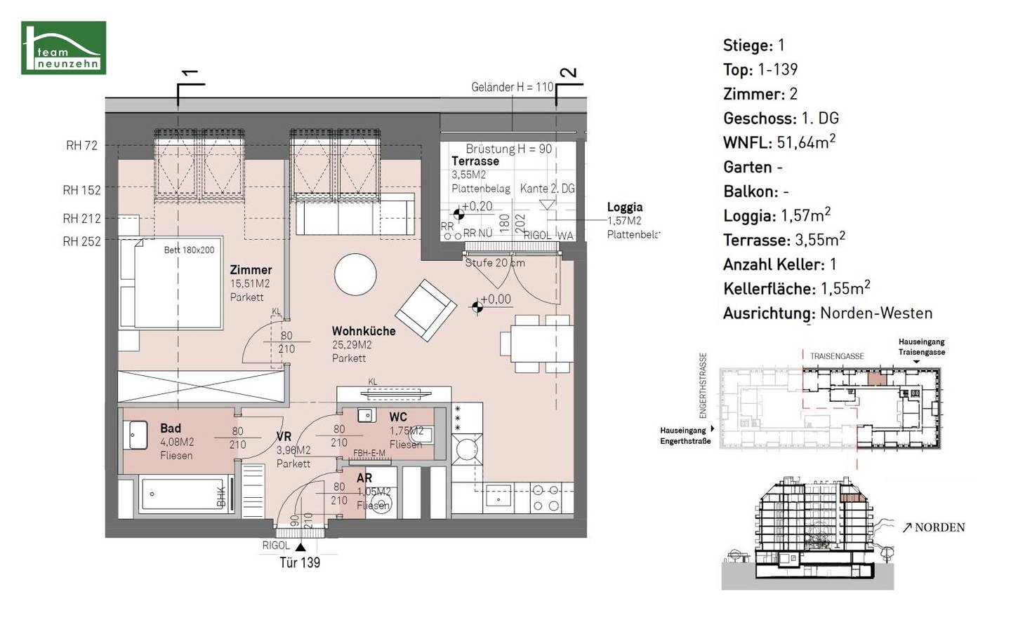 A home to arrive in, high quality new build apartments with outdoor areas
