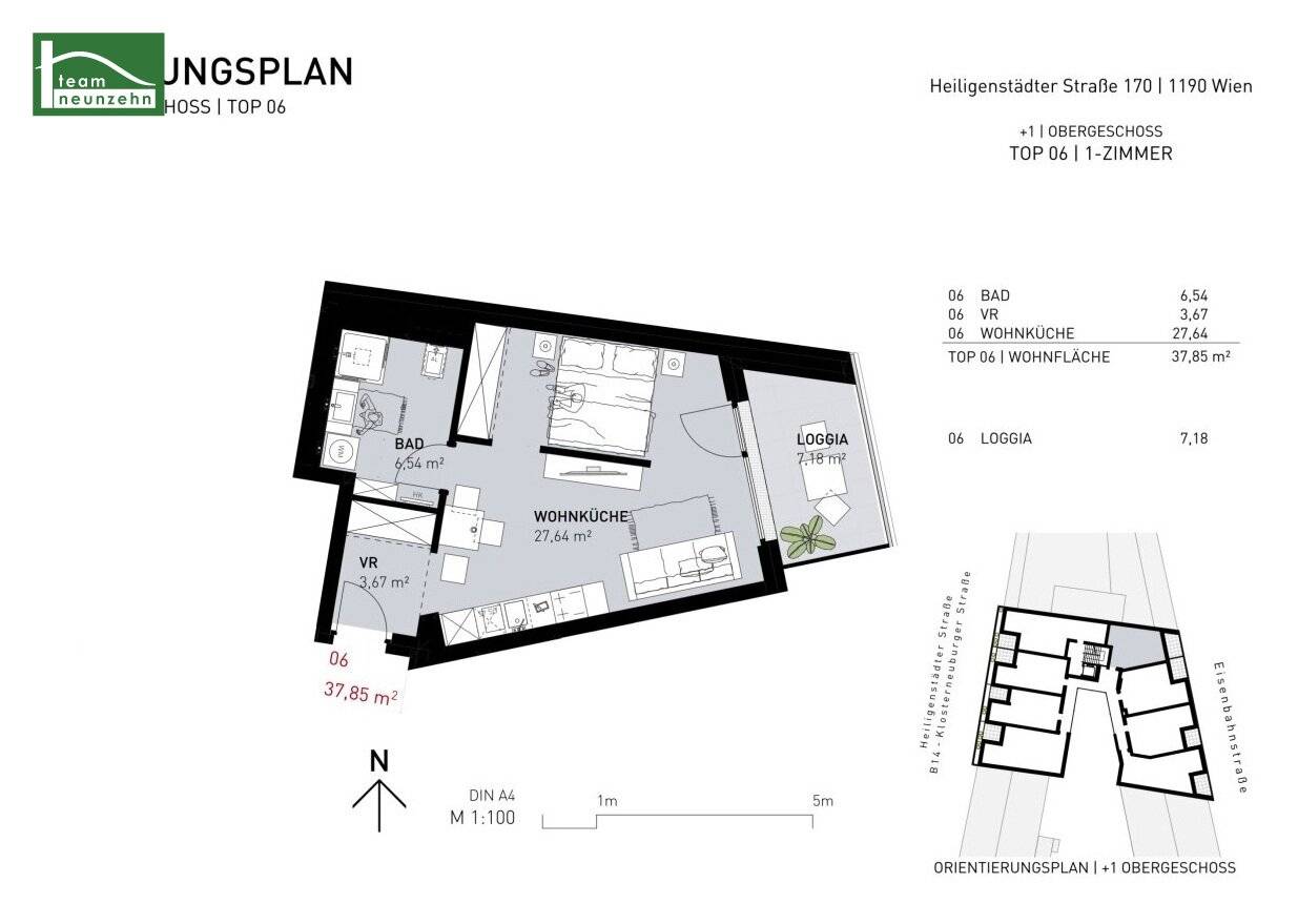 URBAN HOMES 170 – First occupancy in Döbling near the vineyards and U4