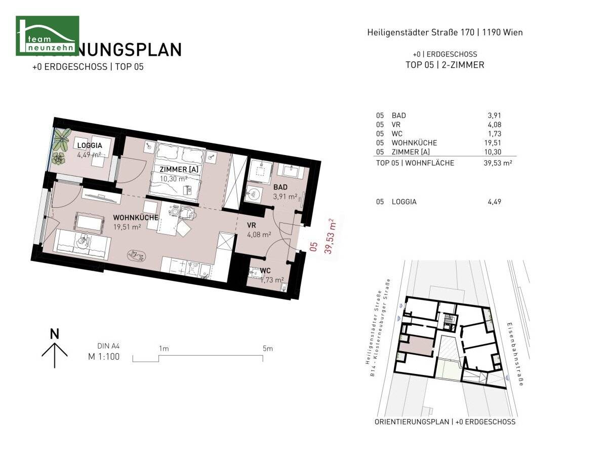 URBAN HOMES 170 – First occupancy in Döbling near vineyards and U4