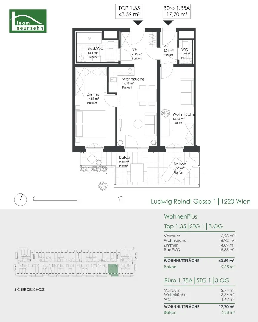 A special class project awaits you - your new home in a prime location in the 22nd district