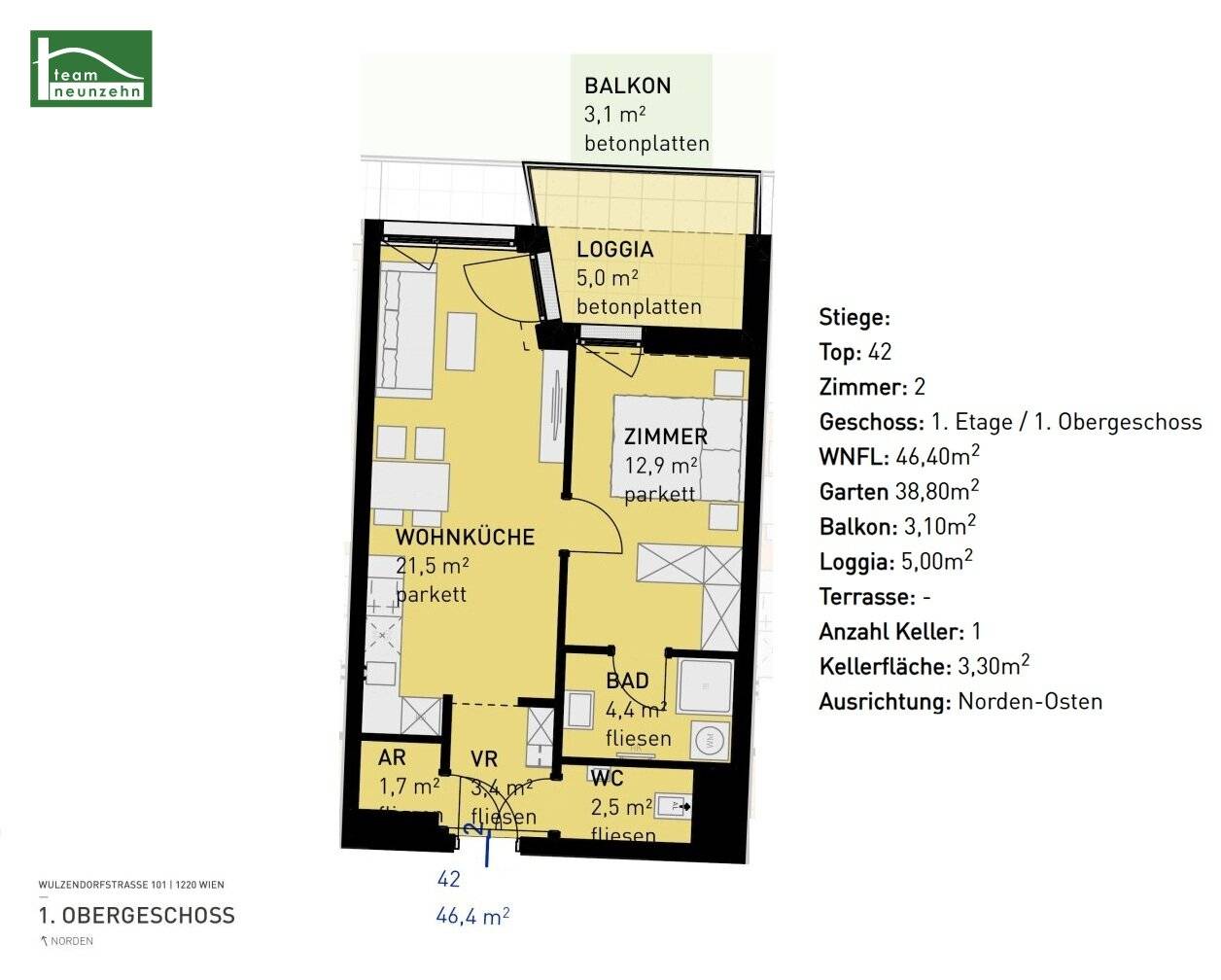 Relaxed living with comfort, well-designed new build apartments with outdoor spaces