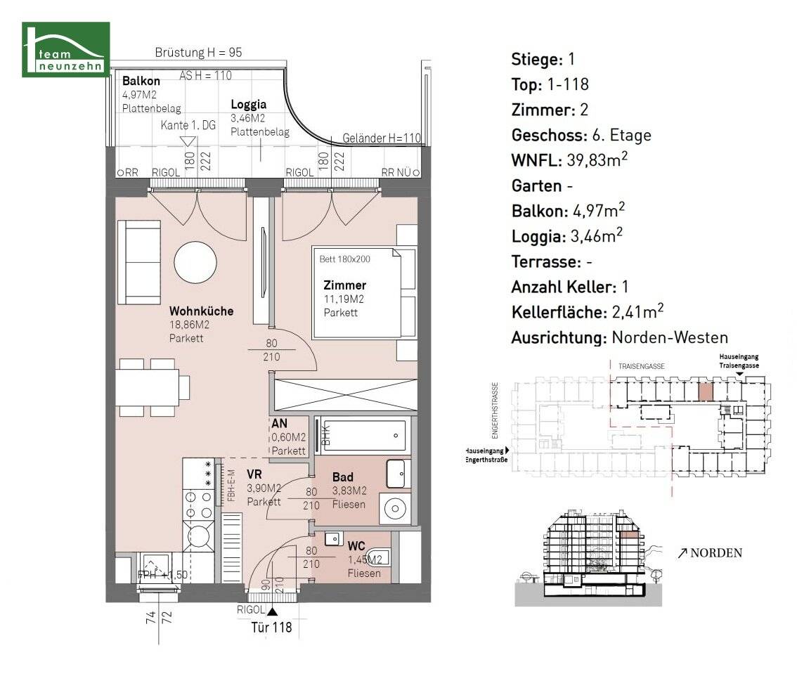Arrive, breathe easy, feel at home – modern apartments near the Danube!