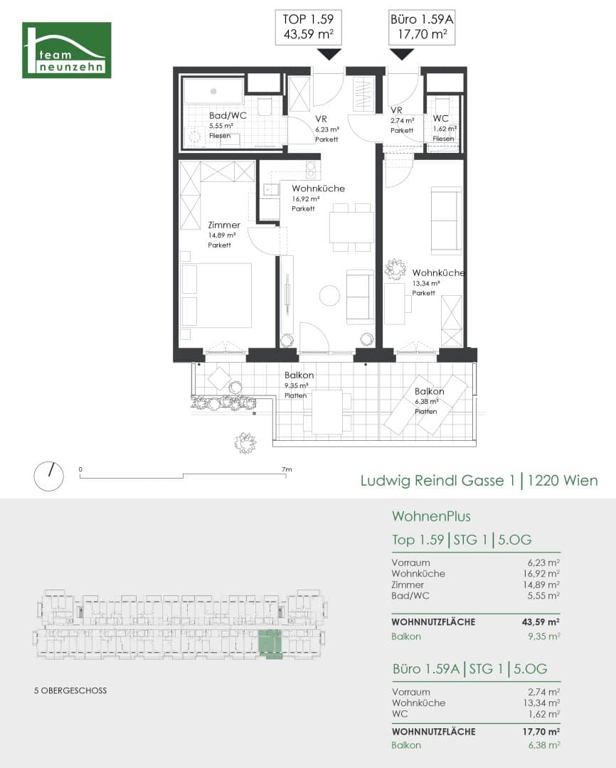 A project of exceptional class awaits you - your new home in a top location in the 22nd district!