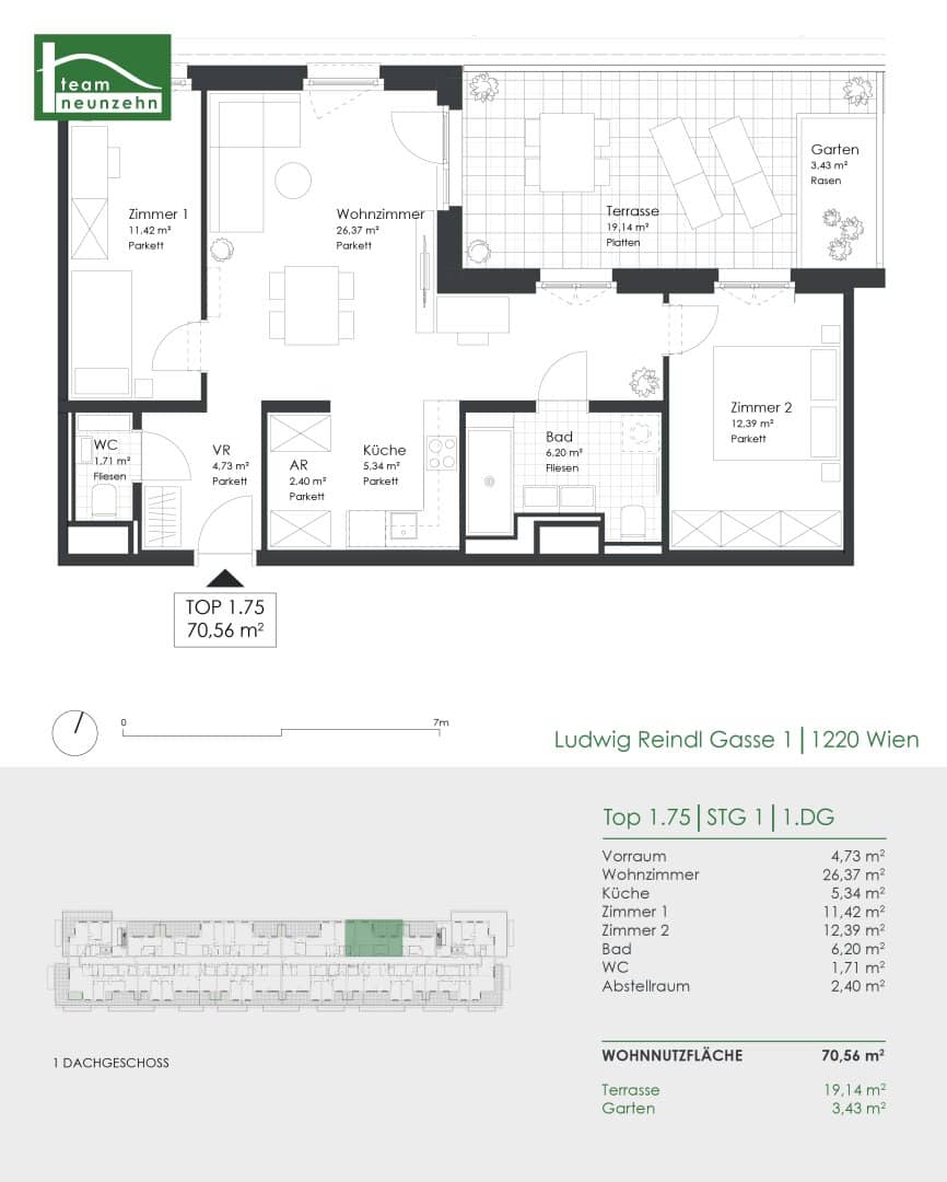 A project of exceptional class awaits you - your new home in a top location in the 22nd district!