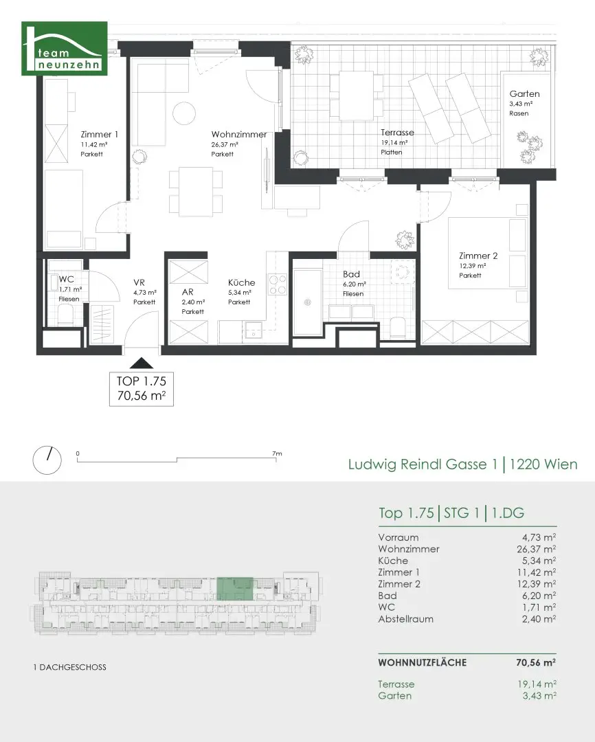 A project of exceptional class awaits you, your new home in a top location in the 22nd district!