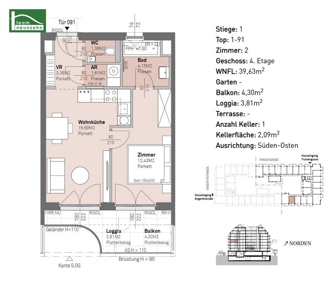 A place to arrive – high-quality new build apartments with outdoor spaces