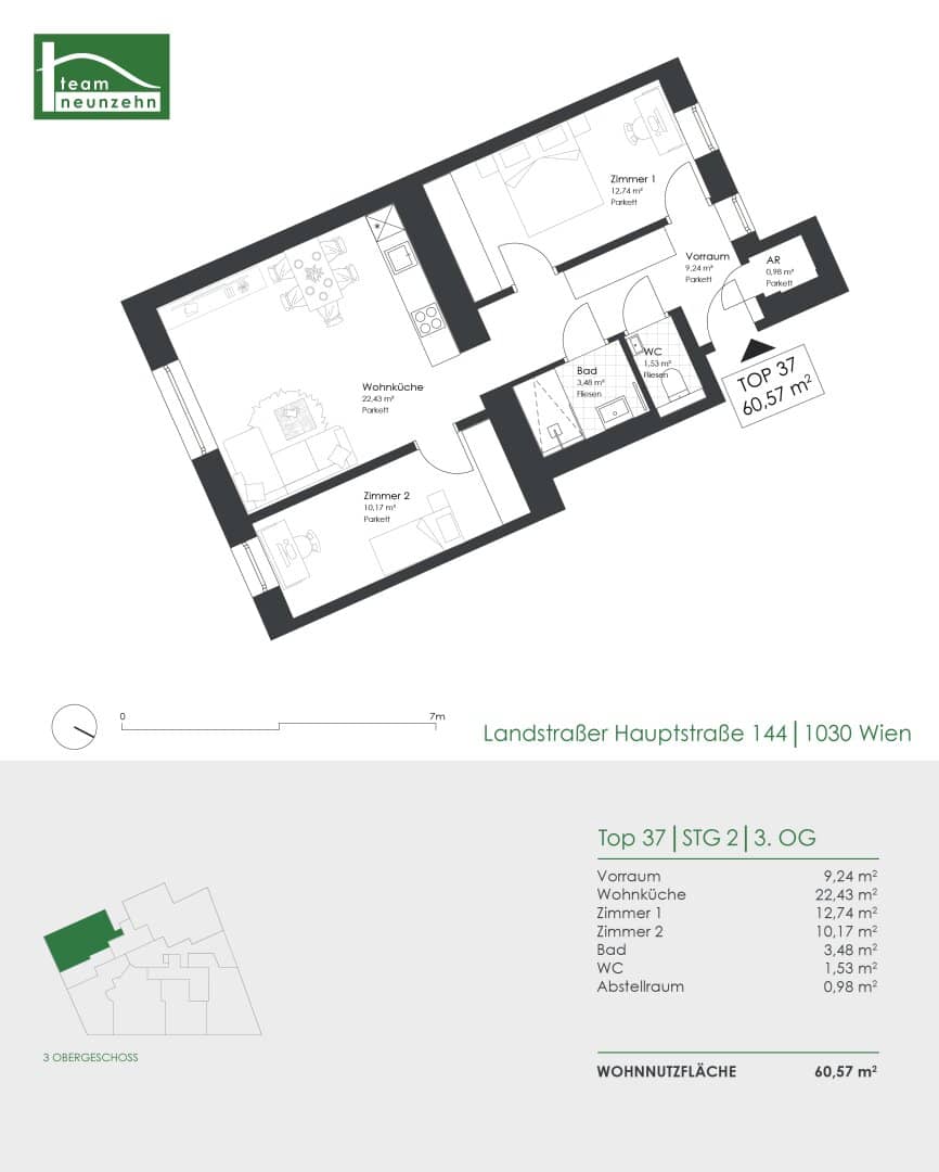 Elegant &amp; luxurious - Dreamlike 3-room apartment with high-quality fittings