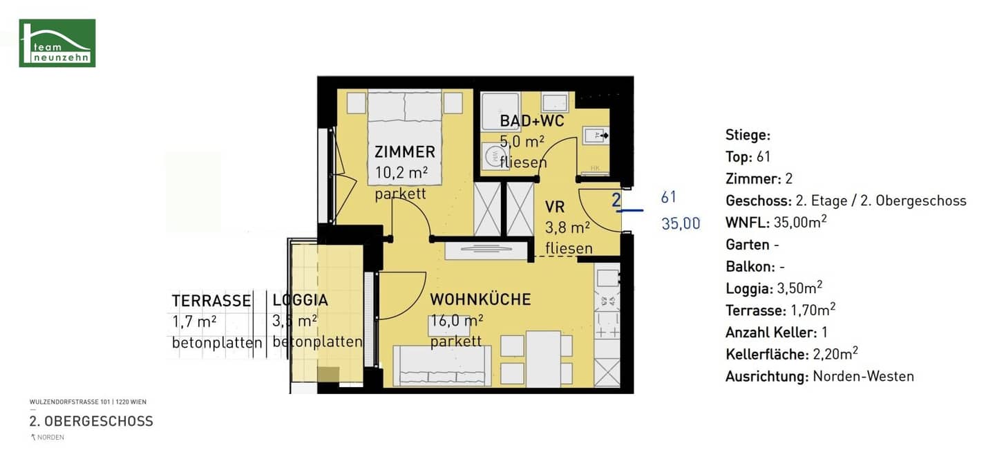 Quiet living near the Danube and nature – new build apartments to feel at home