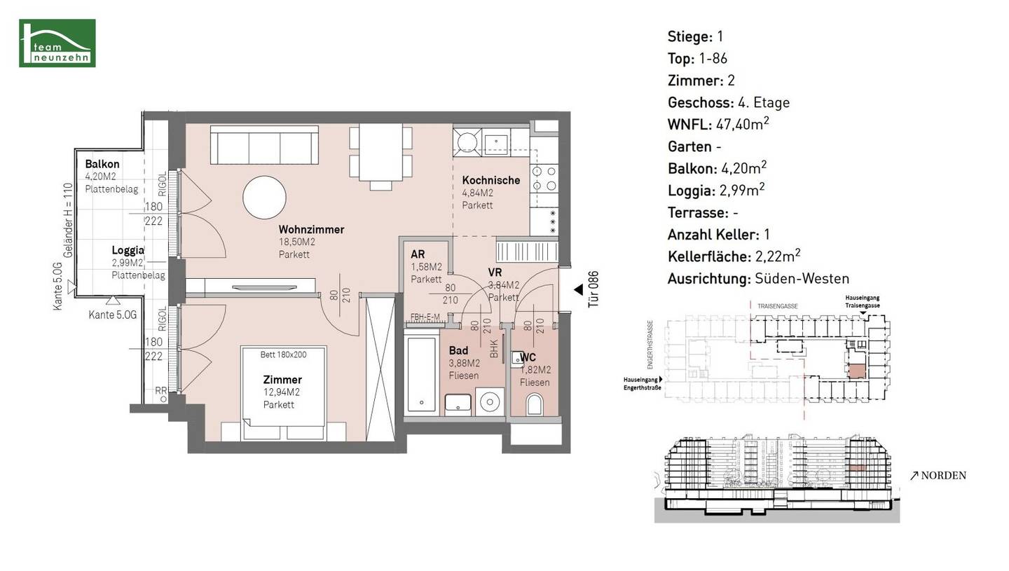 Arrive, breathe easy, feel at home, modern apartments near the Danube