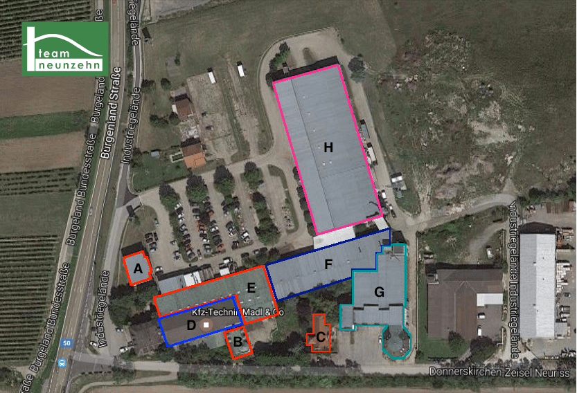 Well maintained condition Parking spaces GEWERBEPARK DONNERSKIRCHEN, Ground floor in office building