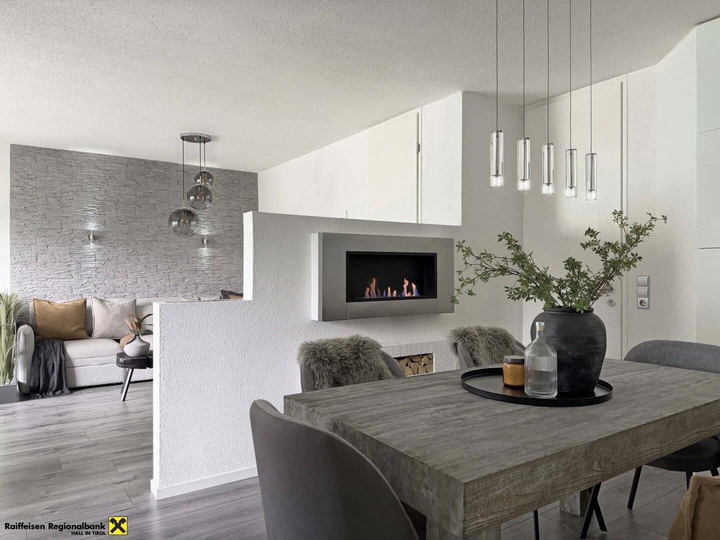 Stylische Dachgeschoßwohnung mit Traumaussicht über Hall