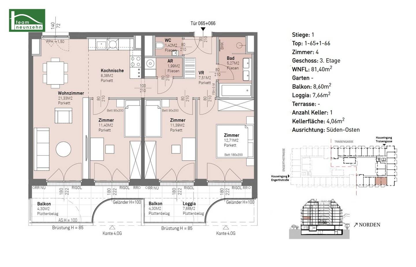 Arrive, breathe, feel at home – modern apartments near the Danube