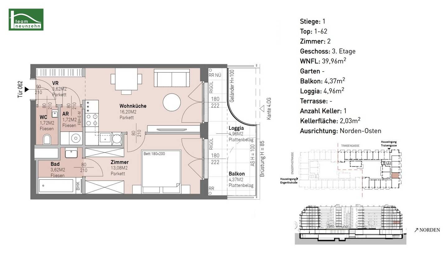 Modern living near the Danube – stylish condominiums with outdoor spaces