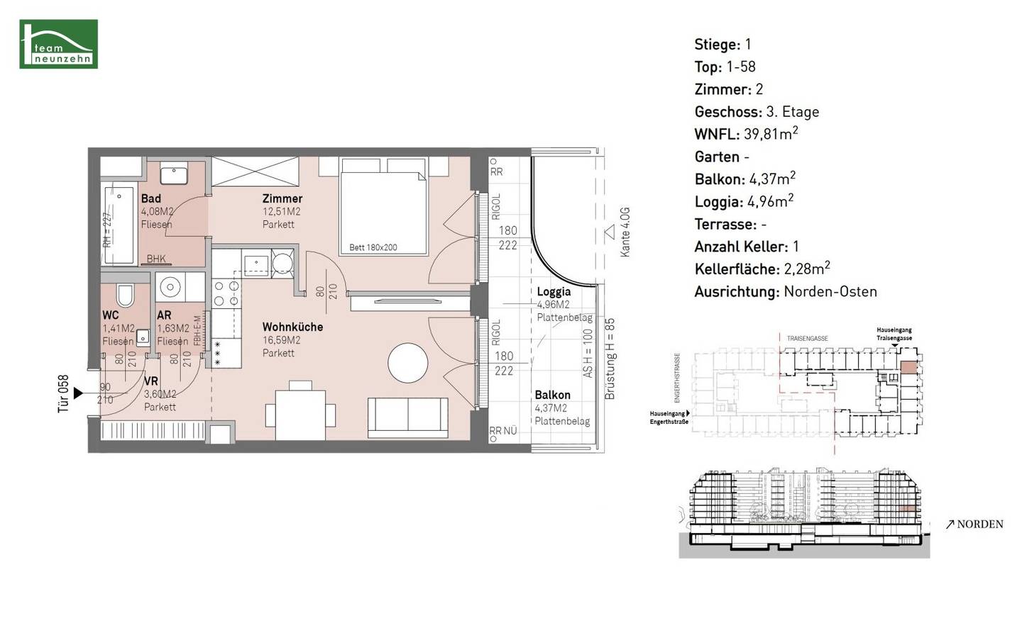 Arrive, take a deep breath, feel at home – modern apartments near the Danube