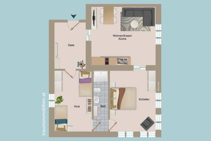 FERIENWOHNUNG  IN ARNOLDSTEIN