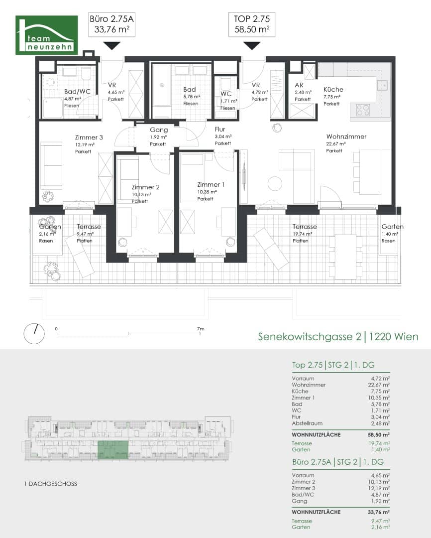 Ein Projekt der Sonderklasse wartet auf Sie - Ihr neues Eigenheim in Top-Lage des 22. Bezirks!