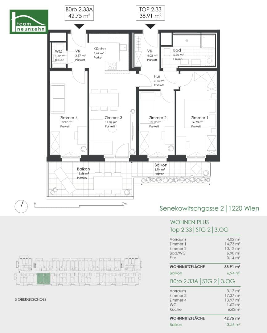 A project of exceptional class awaits you - your new home in a top location in the 22nd district!