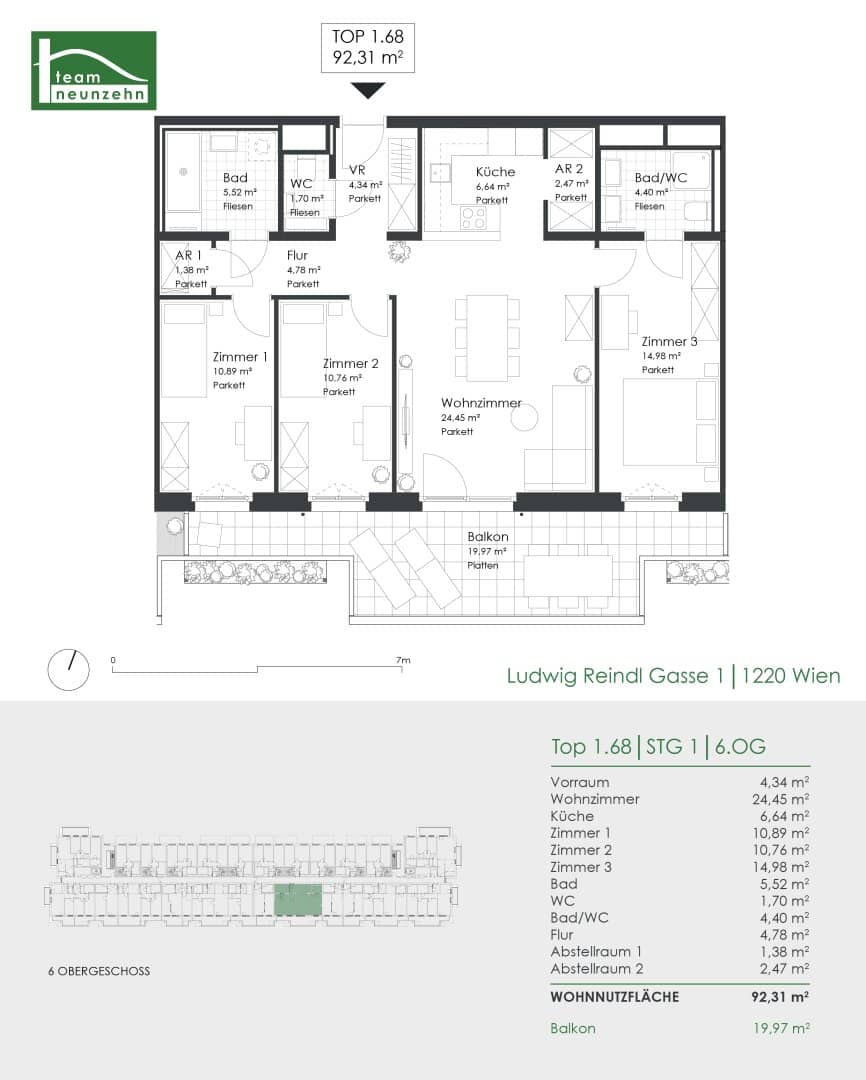 A project of exceptional quality awaits you - your new home in a prime location in the 22nd district