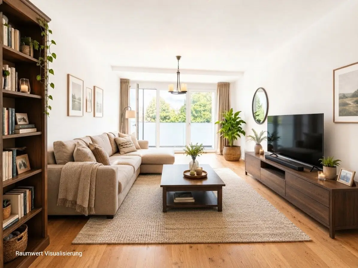 MODERN LIVING Built in 2014 approx 70 m² living area 3 rooms courtyard facing balcony air conditioning underfloor heating