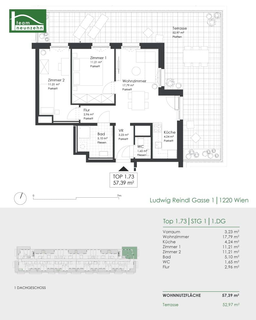 A project of exceptional class awaits you - your new home in a top location in the 22nd district