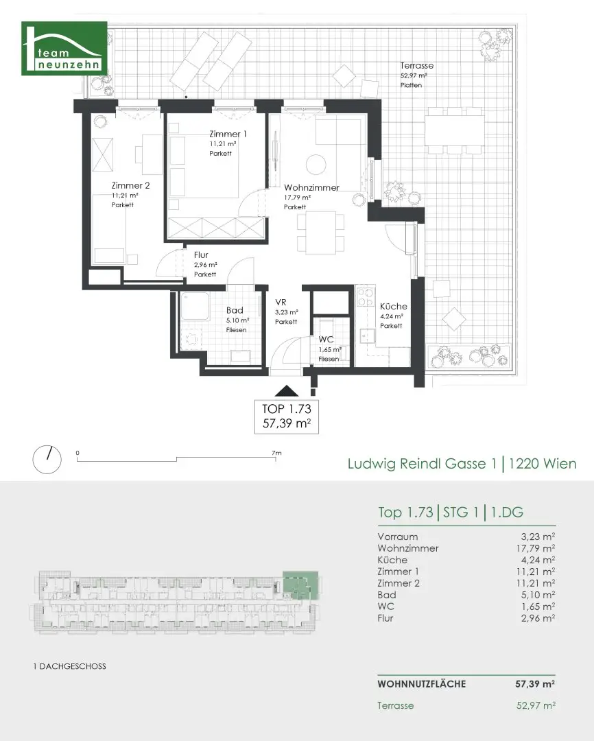 A project of exceptional class awaits you - your new home in a top location in the 22nd district
