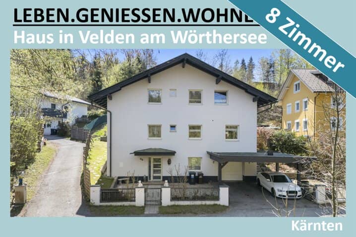 HAUS IN VELDEN MIT VIEL PLATZ