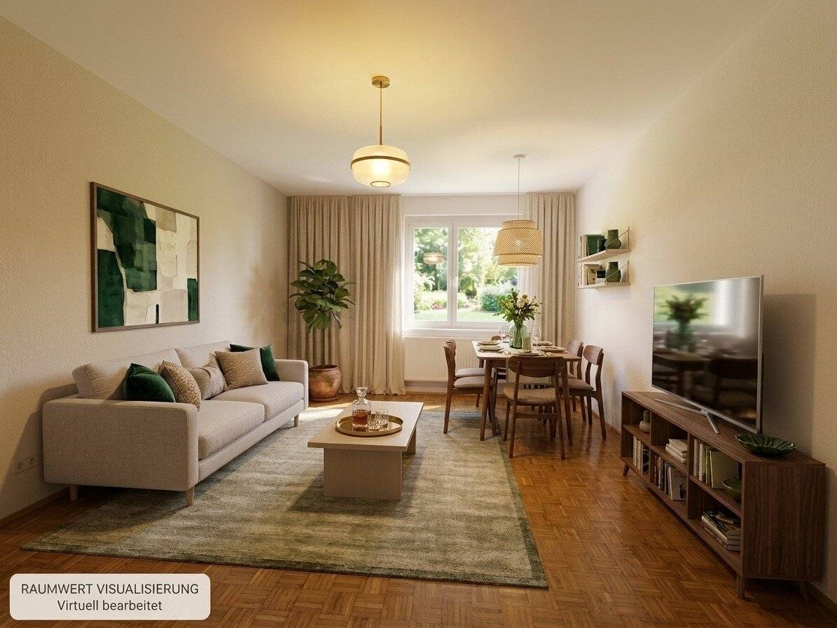 TOP INVESTMENT PROPERTY in 1140 Vienna | near U4 | approx. 50 m² living area | 2 rooms with garden view | Quiet and well maintained