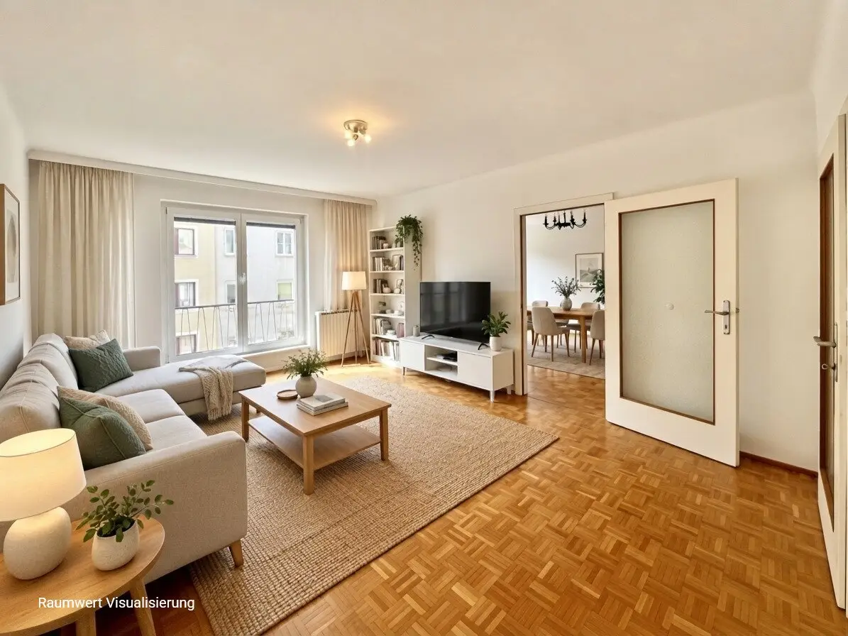 SANIERUNGSJUWEL im 19. Bezirk! 3 Zimmer | ca. 78 m² gew. NFL | Balkon | Keller | 3. Stock