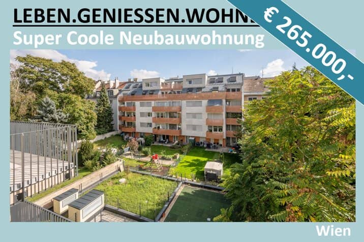 Super cool new build apartment for € 265,000 first occupancy