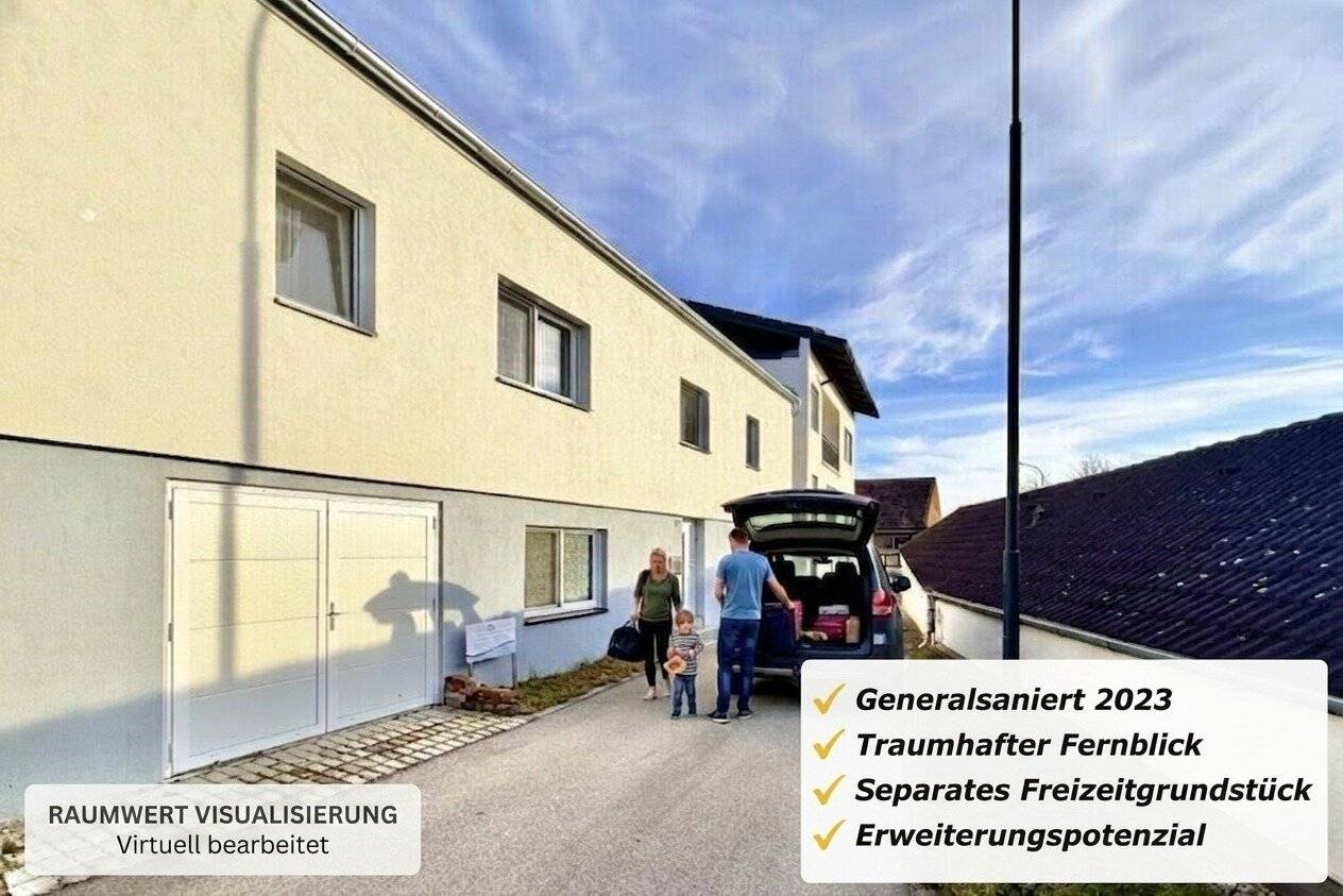 SANIERTES Winzerhaus | ca. 936m² Grund | ca. 97m² NFL | 3 bis 4 Zimmer | Einbauküche | Garage | Erweiterungspotenzial
