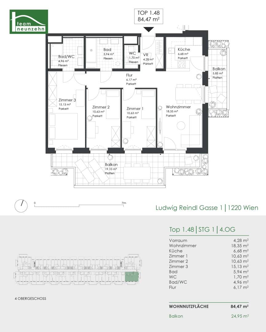A project of exceptional quality awaits you - your new home in a top location in the 22nd district