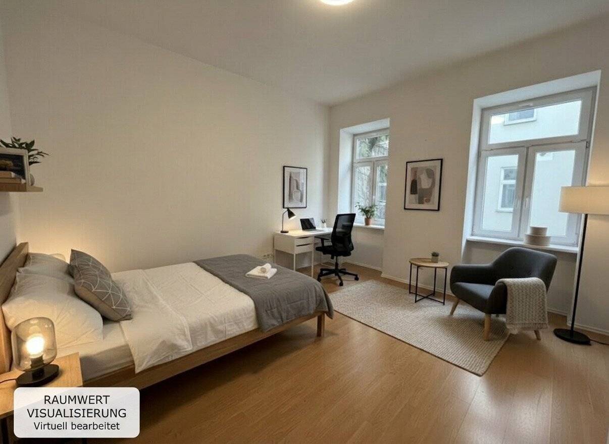 MODERN SINGLE APARTMENT | 1 Room | approx. 30 m² living area | courtyard quiet location | 1st floor