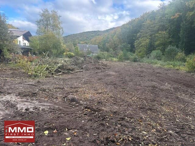 Großes Baurechtsgrundstück mit baubewilligtem Projekt in Weidlingbach