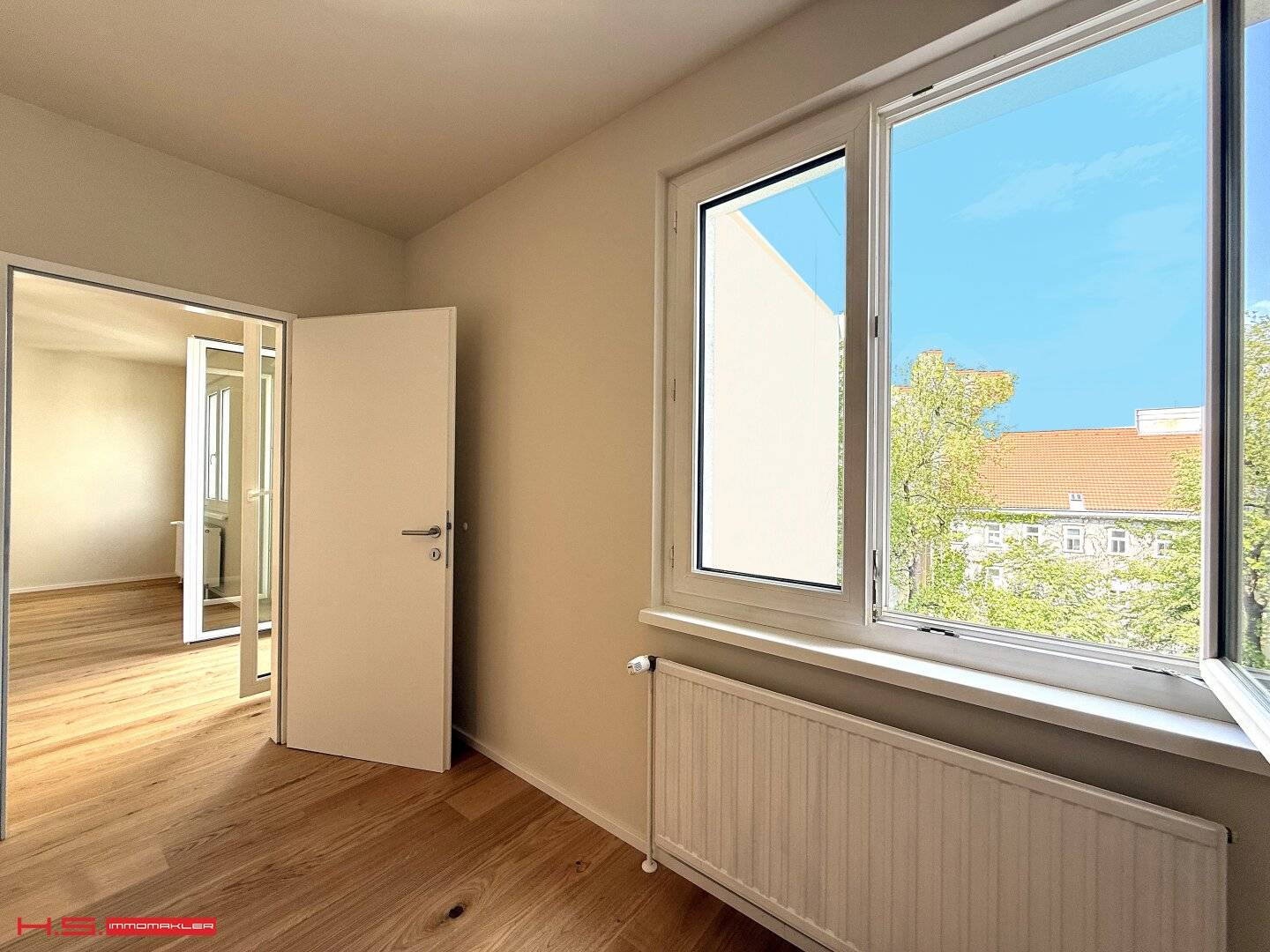 Genuine top investment in the fourth district, new build project, sunny city apartments from 27 m² to 57 m², no MRG, green view and quiet location