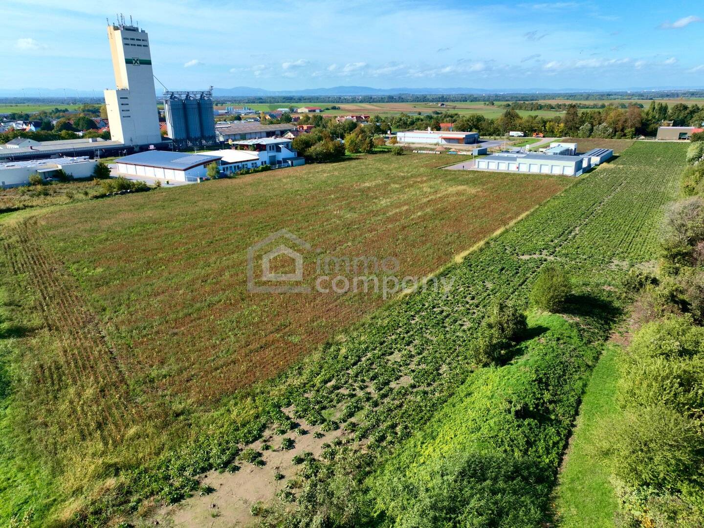 Werde jetzt Teil des Wirtschaftstandortes Mannersdorf/Leithagebirge - Betriebsgrundstücke bis zu 30.496m² stehen zur Verfügung!