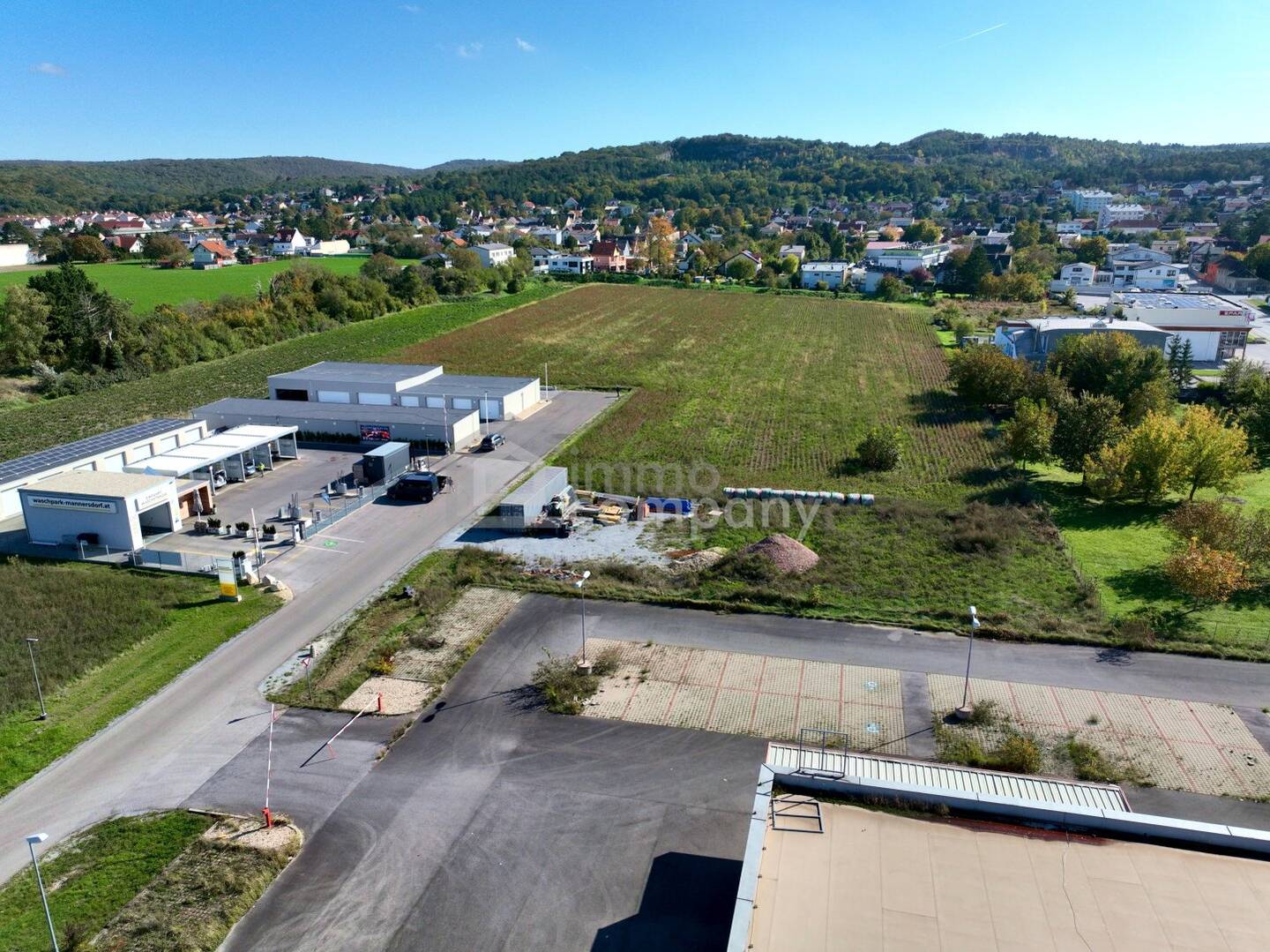Werde jetzt Teil des Wirtschaftstandortes Mannersdorf/Leithagebirge - Betriebsgrundstücke bis zu 30.496m² stehen zur Verfügung!