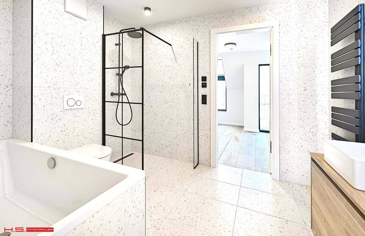 MITTEN IM "VIERTEN" IM GRÜNEN -  NUR NOCH 1 TERRASSENERSTBEZUG + 1 GARTENWOHNUNG + DAS  PENTHOUSE +100% GRÜNRUHELAGE - HIGH END RESTAURIERTES STILHAUS