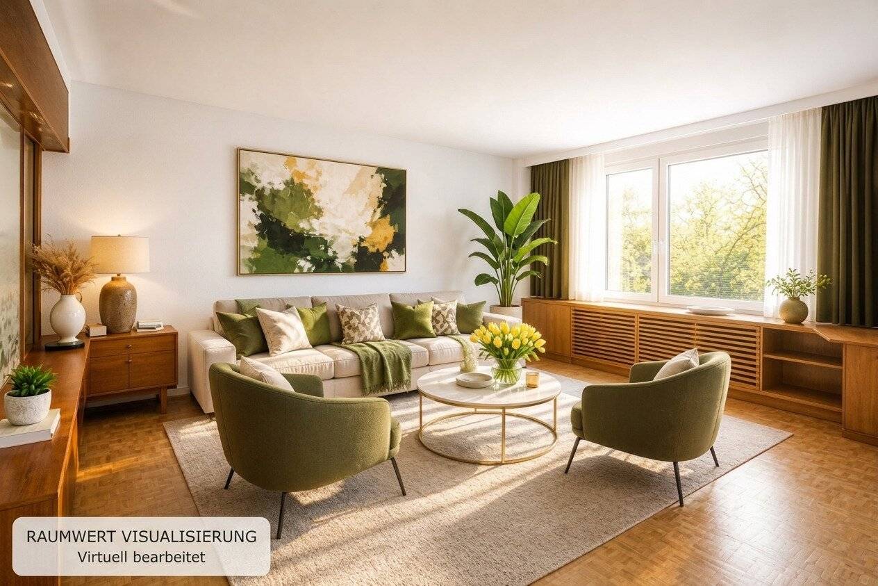 GREEN OASIS in SIEVERING | 3 rooms | approx. 94 m² usable area | quiet courtyard location | garden use