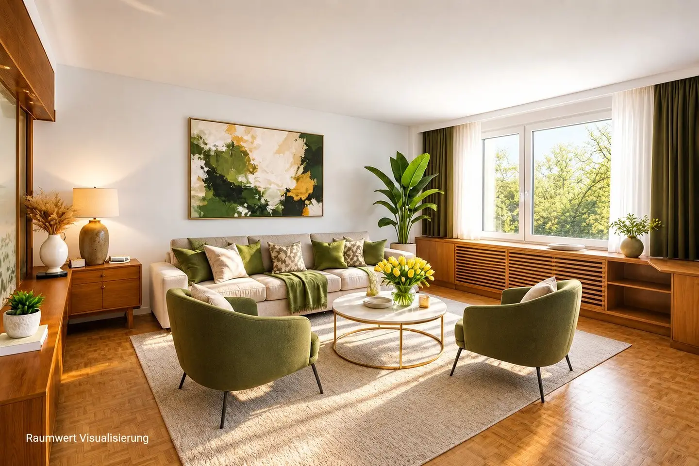 GRÜNOASE in SIEVERING | 3 Zimmer | ca. 94 m² gew. NFL | Hofruhelage | Gartennutzung