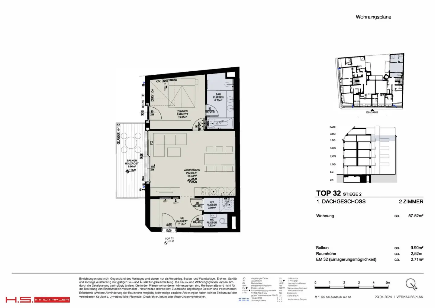 TOPLAGE - DACHERSTBEZUG - BALKON 10m² - RENOVIERTES STILJUWEL - EIN HIGH END PROJEKT mit MEHRWERT