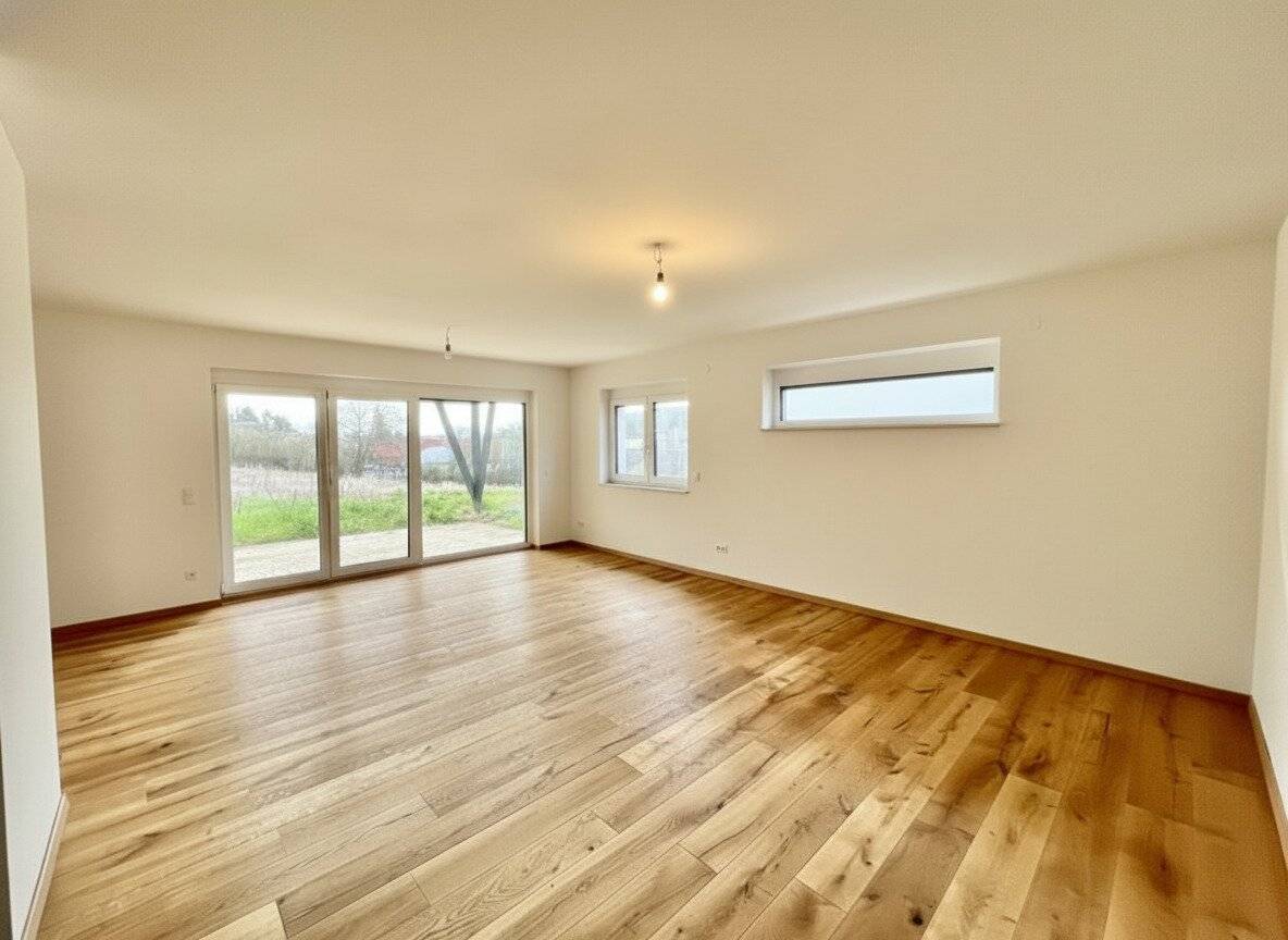 First occupancy near Melk | Modern single-family house | 5 rooms | approx. 144 m² living area | Garden | Air-source heat pump
